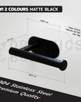 Stainless Steel Tissue Holder Towel Hanger