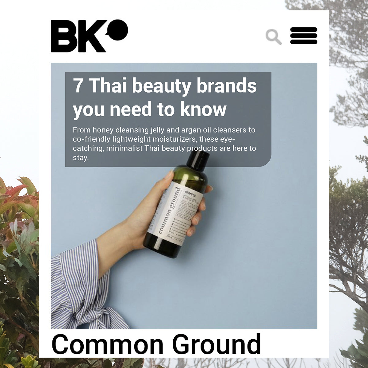 Common Ground featured on BK Magazine