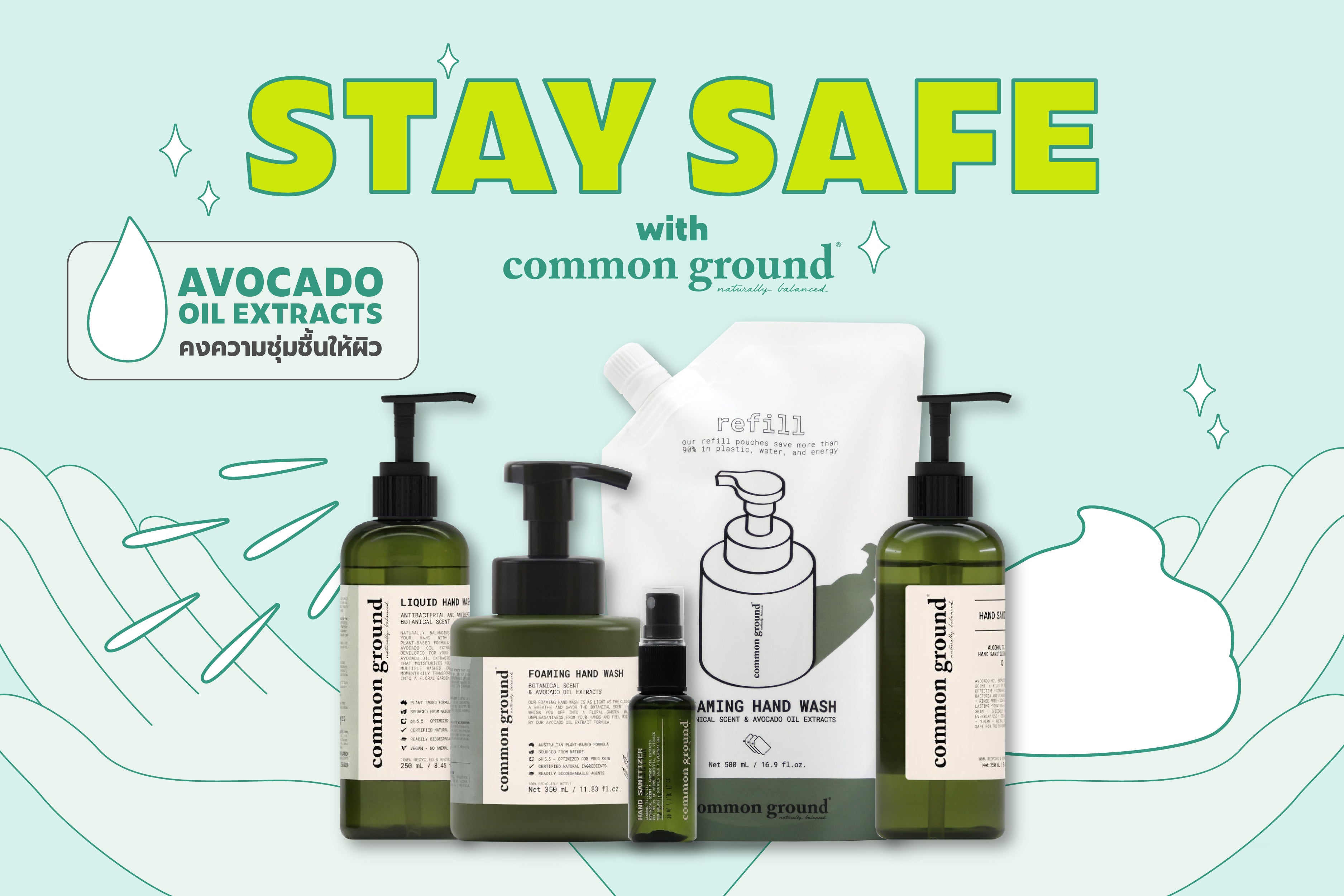 STAY SAFE with Common Ground