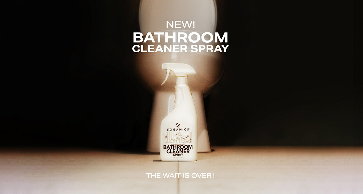 THE WAIT IS OVER! 🎉 NEW! SOGANICS BATHROOM CLEANER SPRAY 🛁🚽